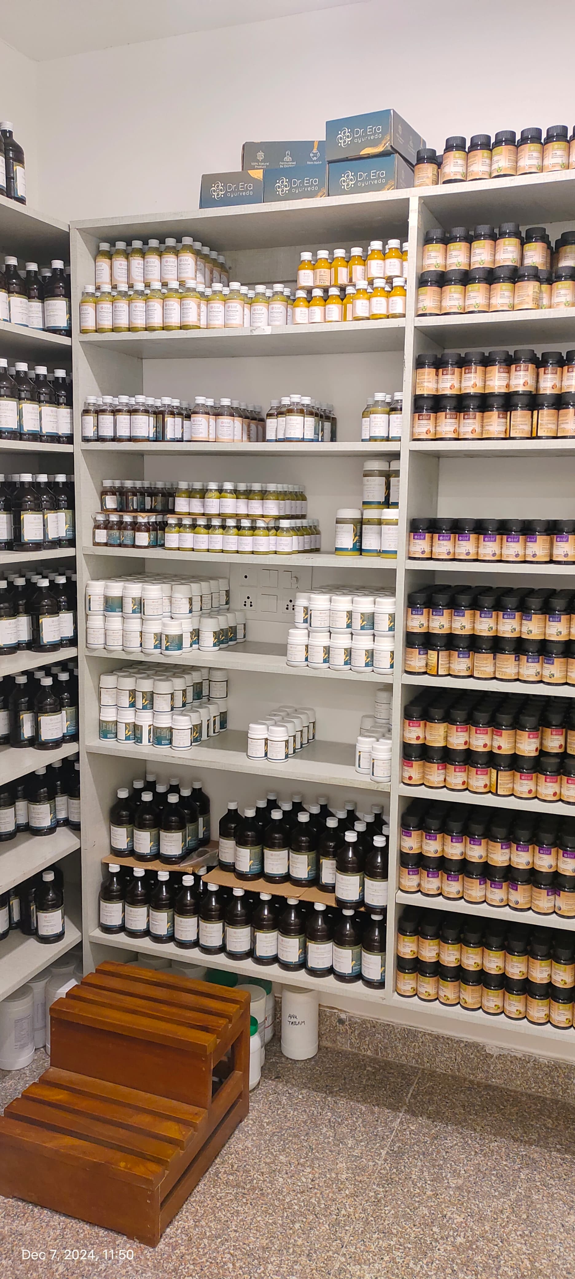 Era Ayurveda pharmacy